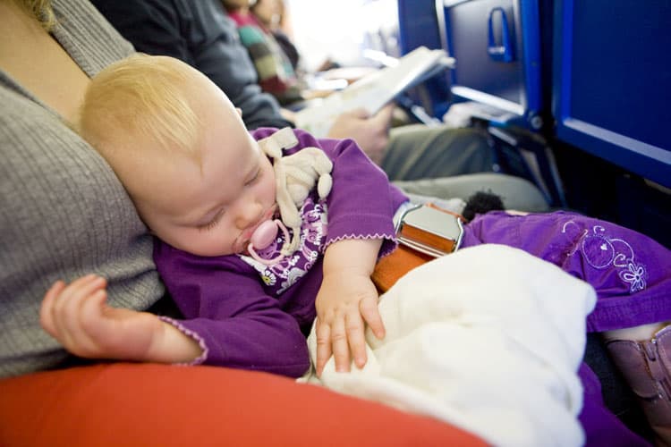 {Updated} 14 Tips For Stress-Free Flying With Babies And Toddlers 3 Fly During Nap Time For Stress-Free Flying With Baby