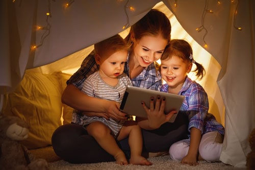 Staycation Ideas for Babies and Toddlers 2 build a fort for a staycation