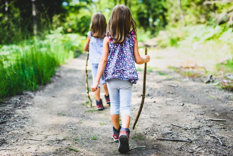 Santa Fe: Unique Places to Eat, Play & Sleep for Families 3 two girls hiking in santa fe