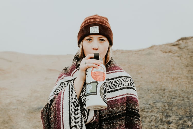 How to Increase & Maintain Breast Milk Supply: Tips from a Holistic Certified Nutritionist 5 woman drinking water