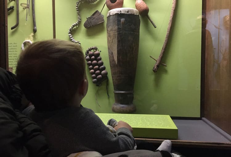 Visiting The American Museum Of Natural History With Kids 9 Baby Looking At A Display