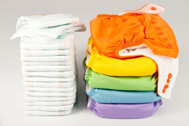 cloth vs disposable diapers