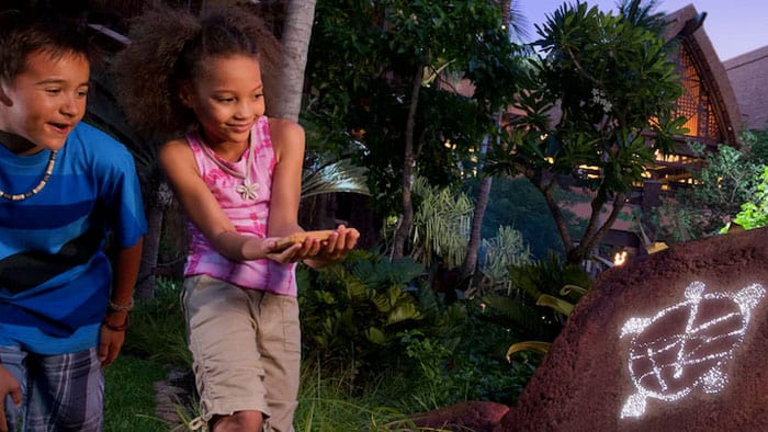 adventure trail at Disney's Aulani Resort