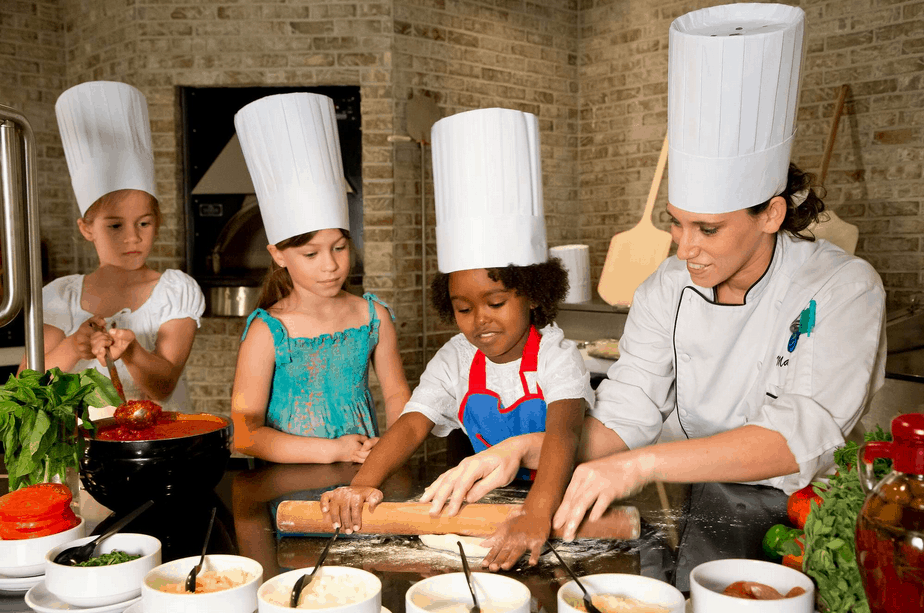 Club Med Sandpiper Bay activities for kids - cooking