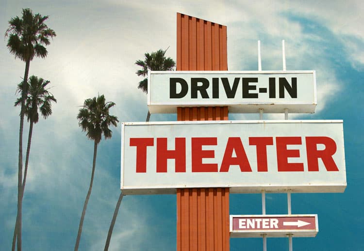 drive in movie theater