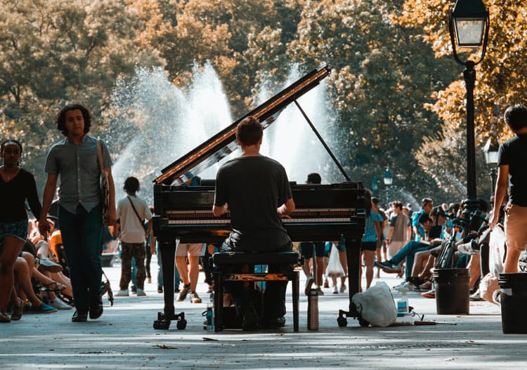 music in the park