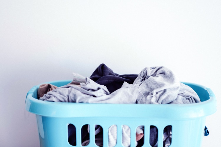 10 Tips for Keeping a Clean House With Kids 7 basket of laundry