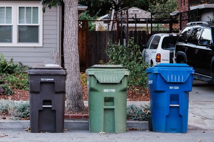 25 Daily Cleaning Routine Ideas For Kids 5 Garbage And Recycle Bins