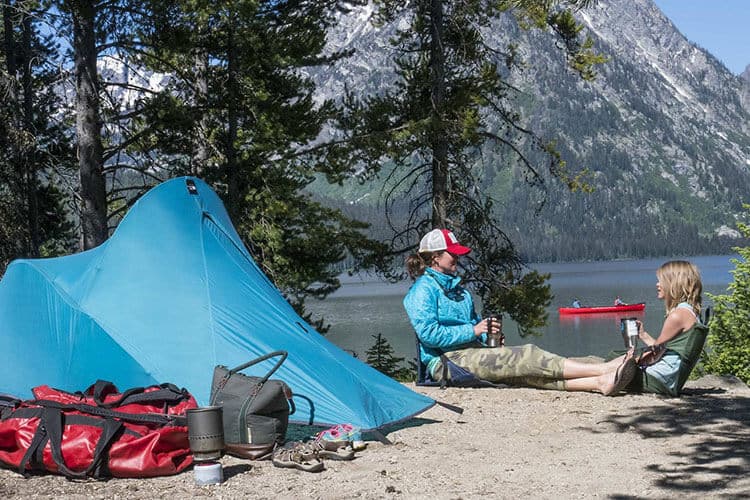 family camping at national parks