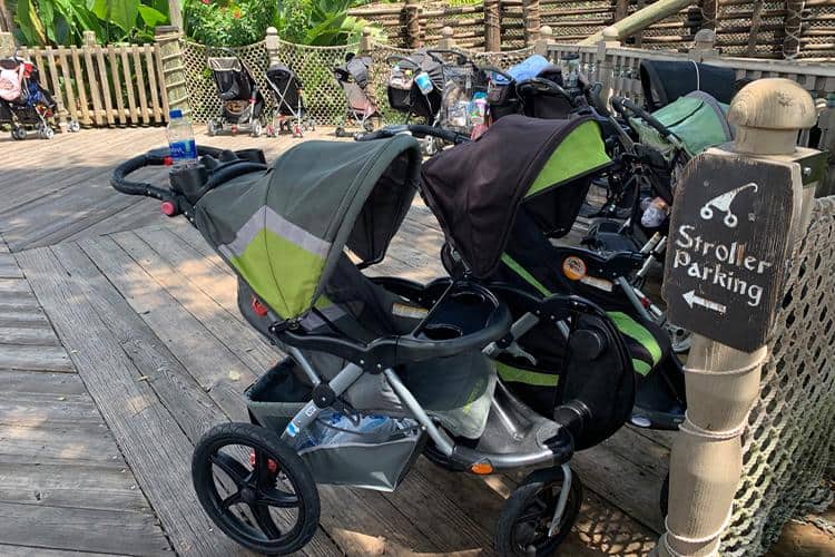 Navigating Animal Kingdom's Terrain with Strollers
