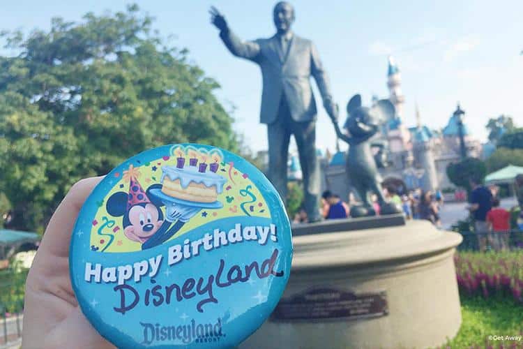 Complimentary Birthday Button