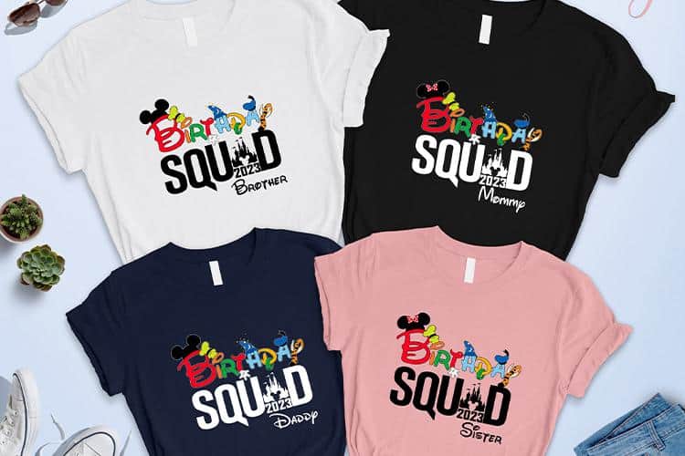 Create A Disney Birthday Squad