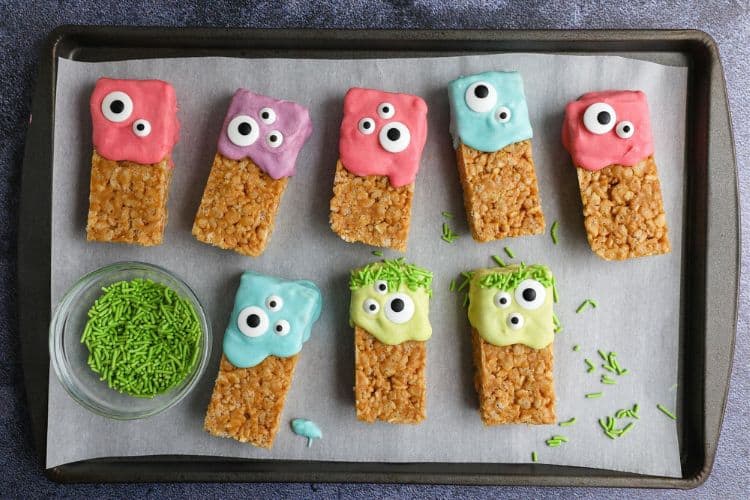 Monster Rice Krispie Treats
