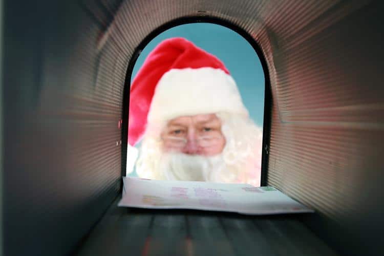 send a letter to Santa