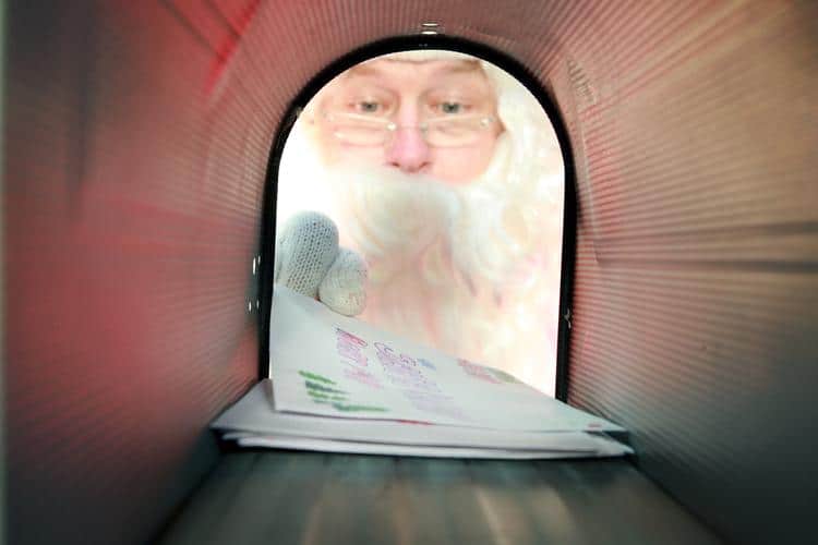 send a letter to Santa