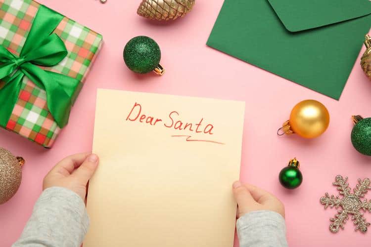 send a letter to Santa