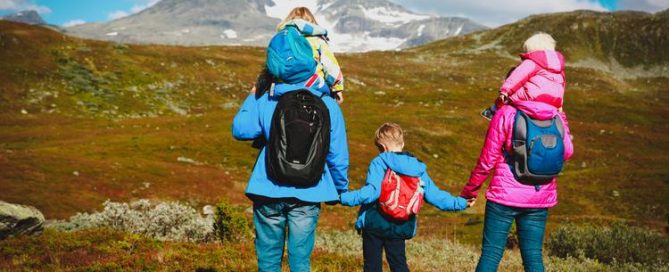 hiking with a baby