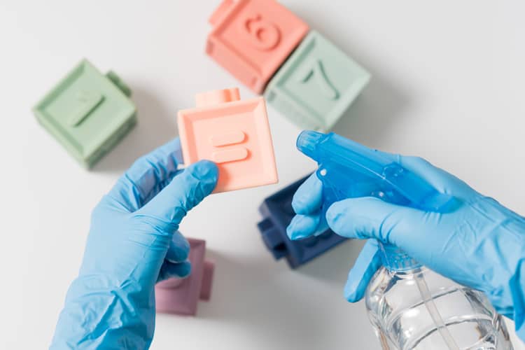 What To Clean When Your Child Is Sick 1 Household Items To Clean When Your Child Is Sick