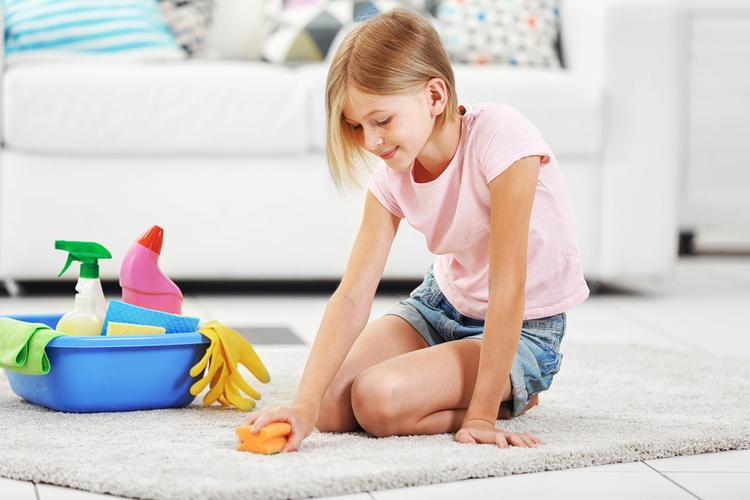 teach kids to clean