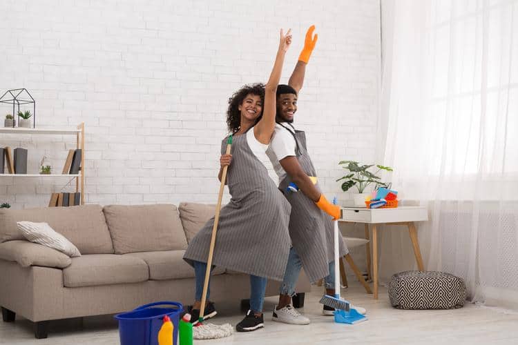 deep house cleaning checklist