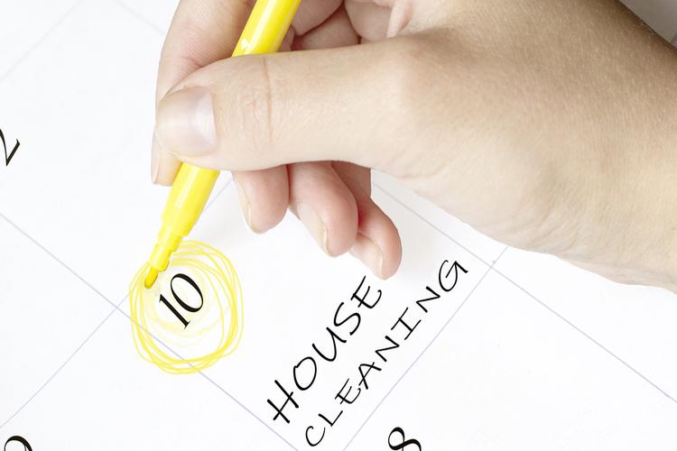 deep house cleaning checklist