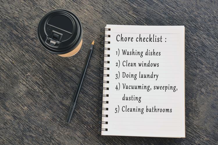 deep house cleaning checklist
