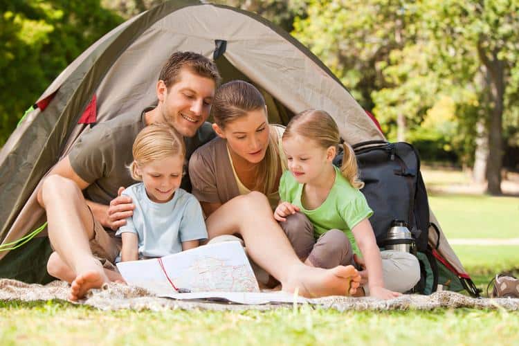 family camping