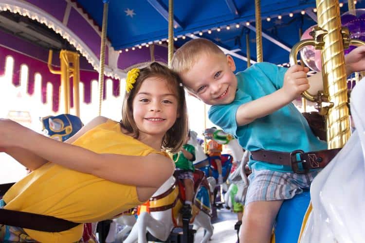 kid rides at Universal Studios Hollywood