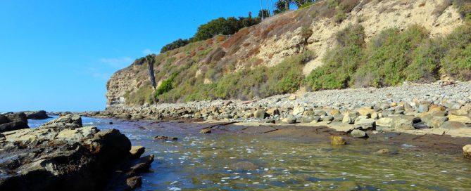 Rocky Shoreline And Bluffs At White Point Beach, A Good Tide Pool Stop To Pair With Playgrounds Near White Point Beach